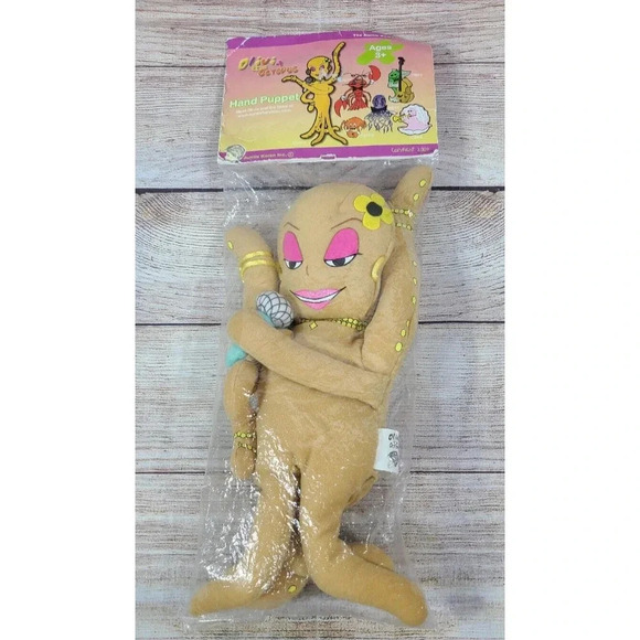 Aunt Karen Ocean Band Plush Olivia The Octopus Hand Puppet New Old Stock 2004 - Picture 1 of 4